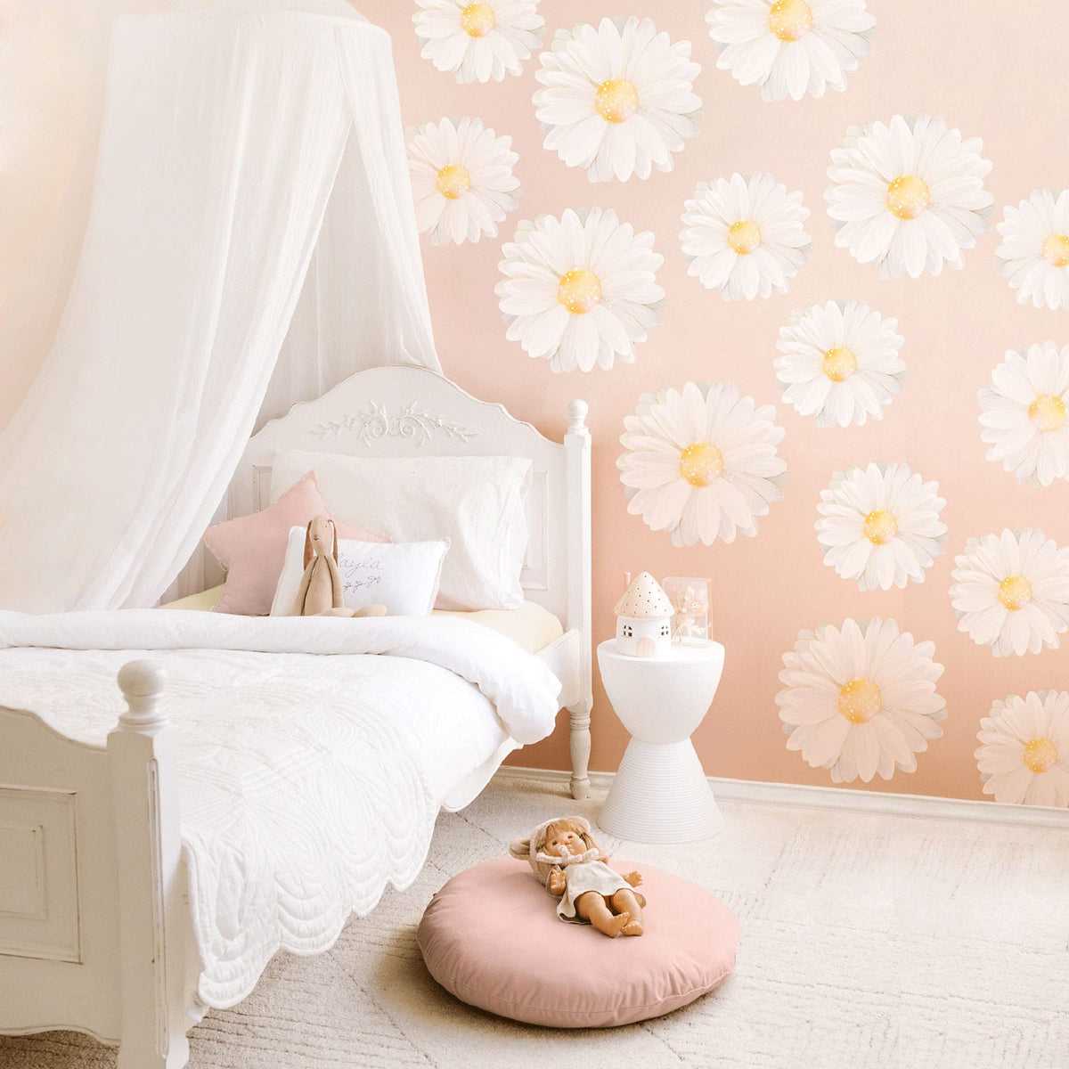 Daisy Decals Wall Sticker I Schmooks | Nursery, bedroom wall art