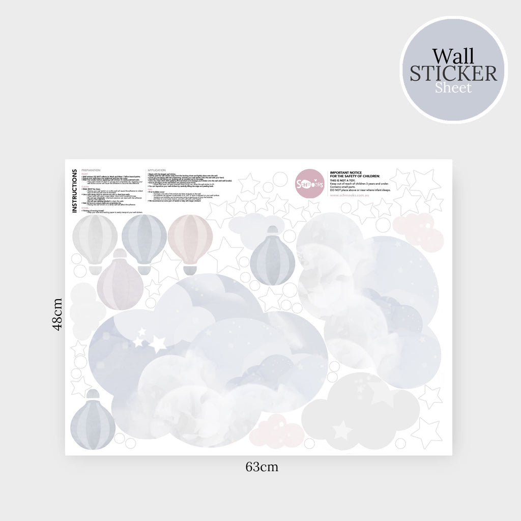 Extras Sheet - Beluga Whales Wall Sticker - Schmooks 